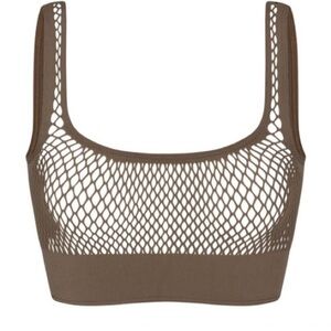NWT SKIMS warp knit bralette